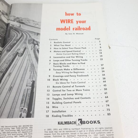 Model Railroad Scenery and Wiring Books - Picture 9 of 16